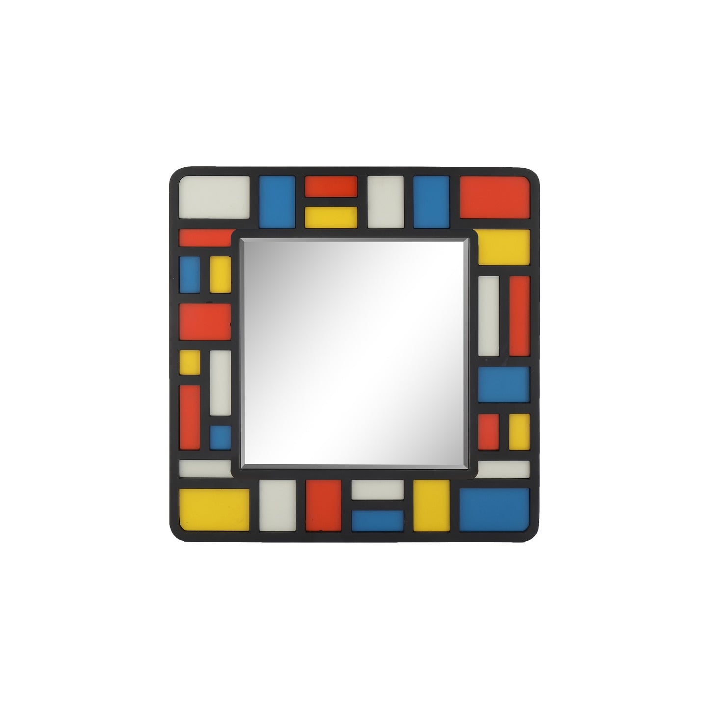 MacLuu Piet Mondrian Abstract Wall Mirror